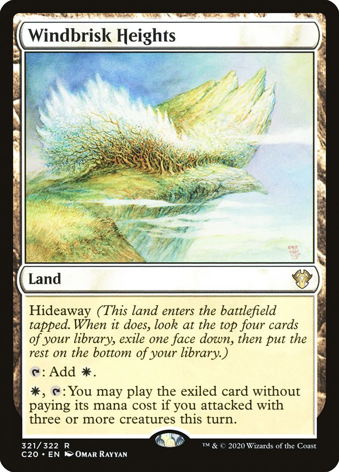 Windbrisk Heights [Commander 2020] - Evolution TCG