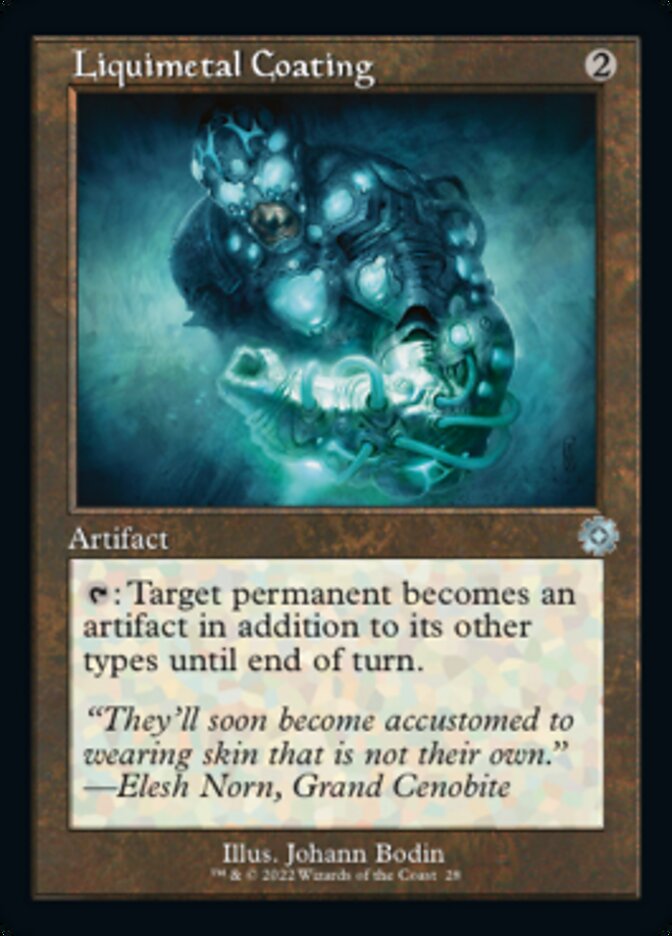 Liquimetal Coating (Retro) [The Brothers' War Retro Artifacts] - Evolution TCG