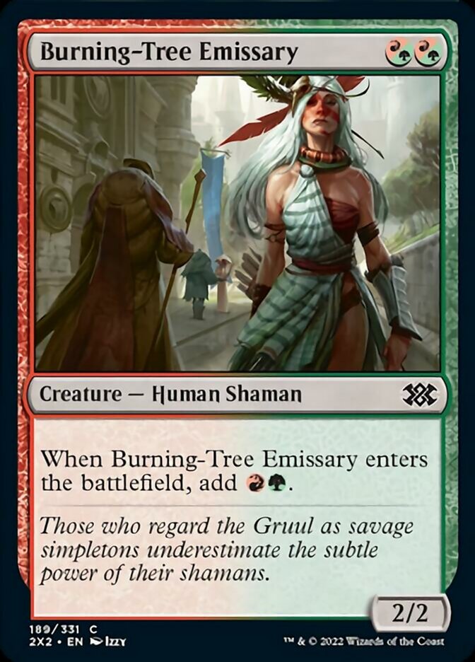 Burning-Tree Emissary [Double Masters 2022] - Evolution TCG