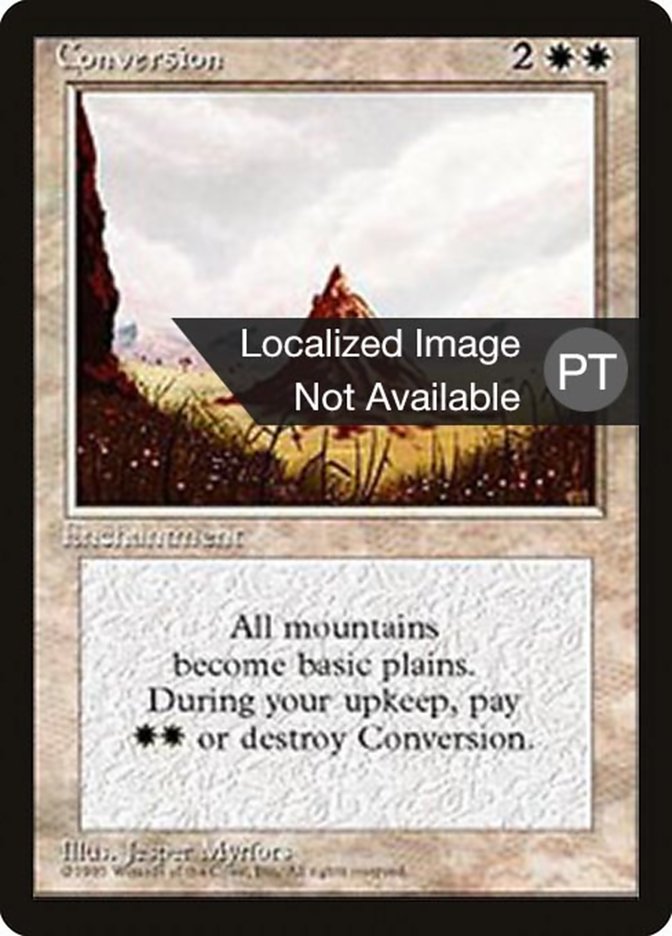 Conversion [Fourth Edition (Foreign Black Border)] - Evolution TCG