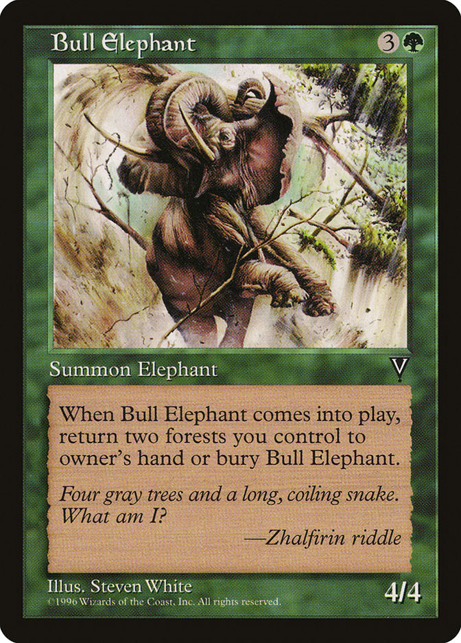 Bull Elephant [Visions] - Evolution TCG