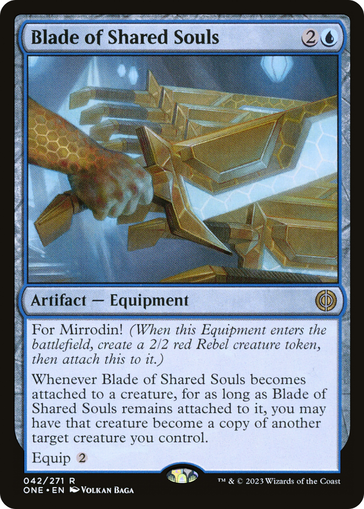 Blade of Shared Souls [Phyrexia: All Will Be One] - Evolution TCG