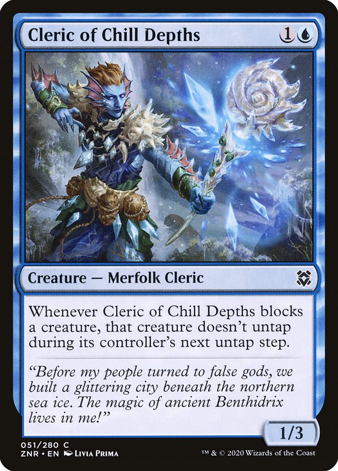 Cleric of Chill Depths [Zendikar Rising] - Evolution TCG