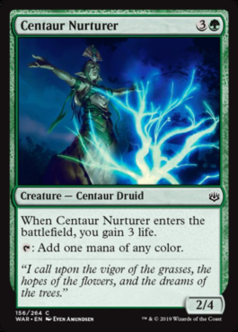 Centaur Nurturer [War of the Spark] - Evolution TCG