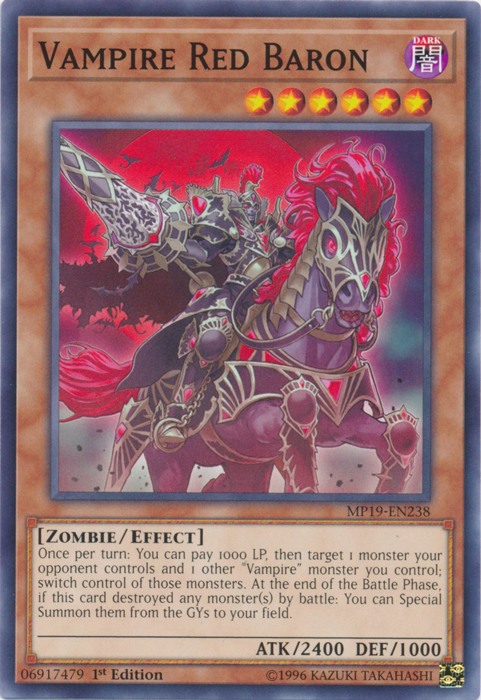 Vampire Red Baron [MP19-EN238] Common - Evolution TCG