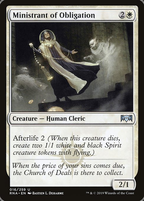 Ministrant of Obligation [Ravnica Allegiance] - Evolution TCG