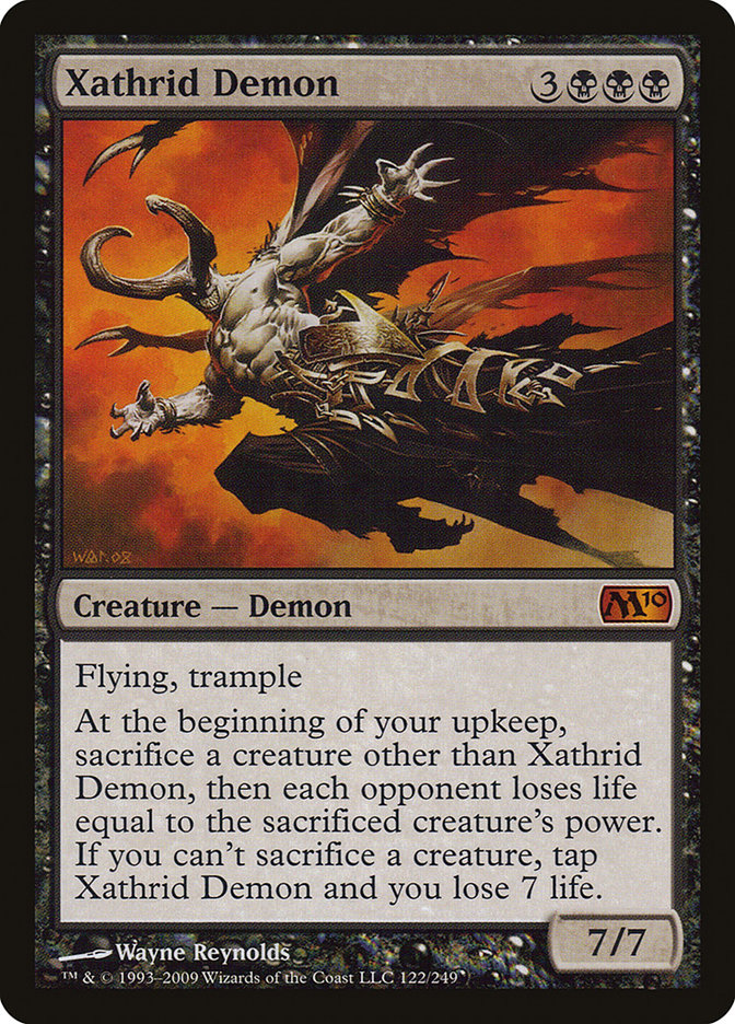 Xathrid Demon [Magic 2010] - Evolution TCG