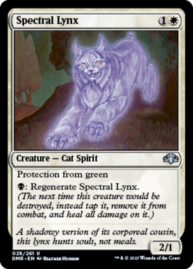 Spectral Lynx [Dominaria Remastered] - Evolution TCG