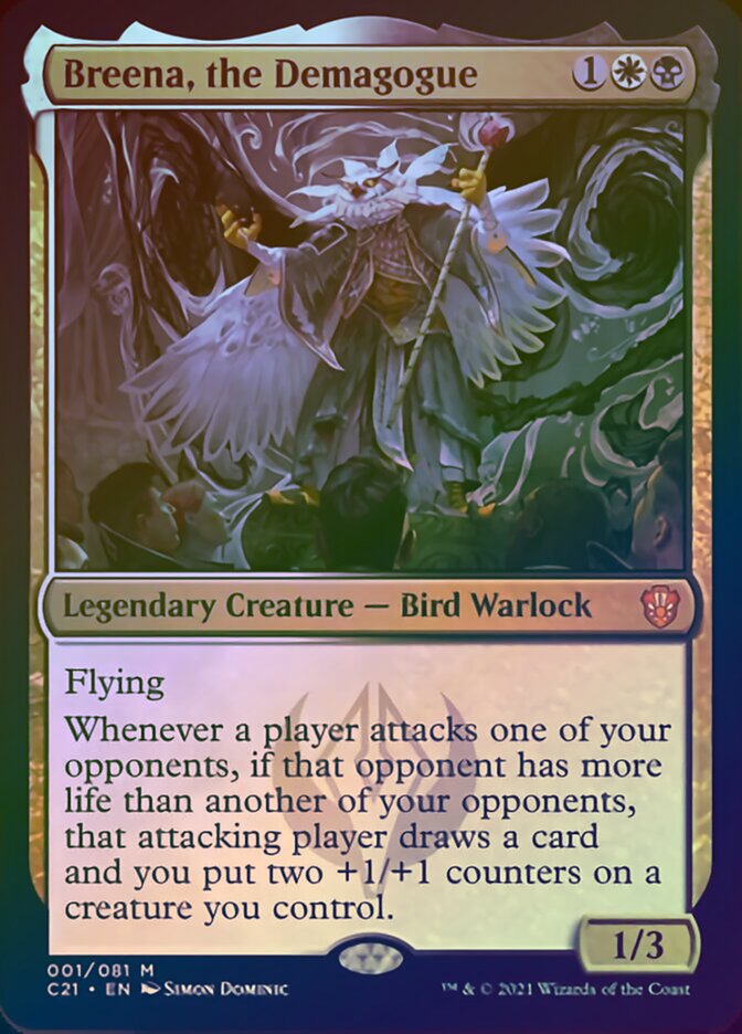 Breena, the Demagogue (Display Commander) [Commander 2021] - Evolution TCG