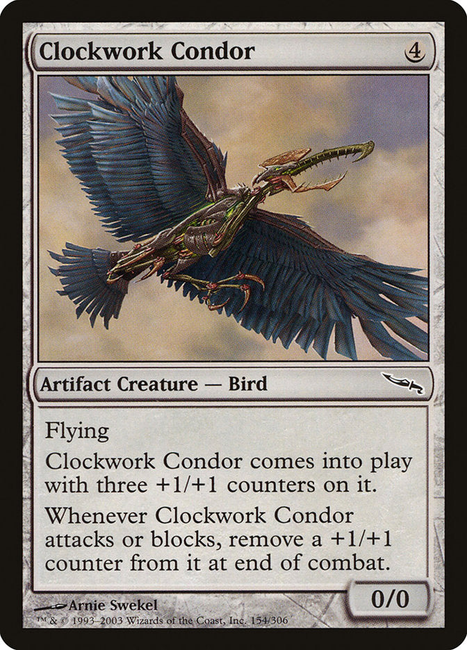 Clockwork Condor [Mirrodin] - Evolution TCG | Evolution TCG