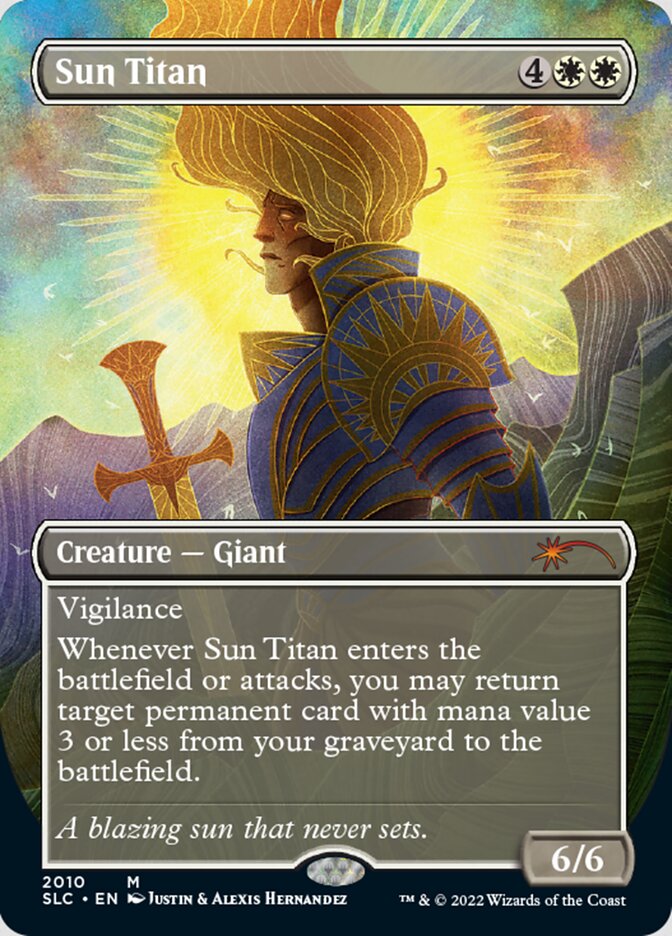 Sun Titan (Borderless) [Secret Lair 30th Anniversary Countdown Kit] - Evolution TCG