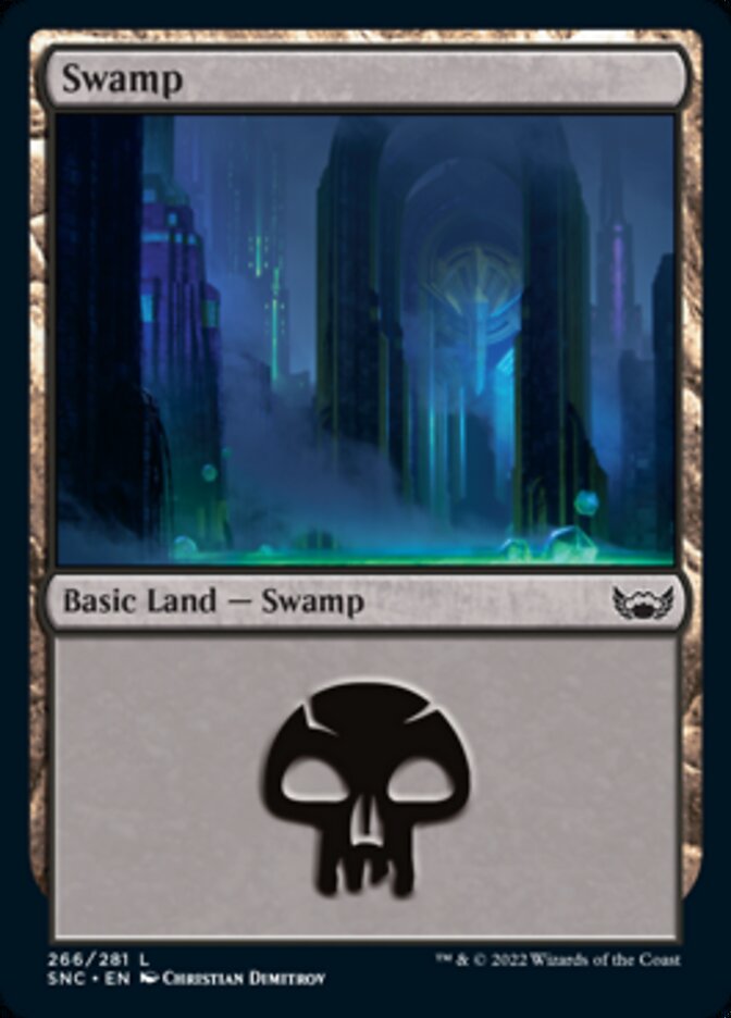 Swamp (266) [Streets of New Capenna] - Evolution TCG