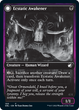 Ecstatic Awakener // Awoken Demon [Innistrad: Double Feature] - Evolution TCG