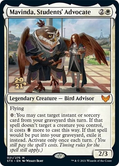 Mavinda, Students' Advocate [Strixhaven: School of Mages Prerelease Promos] - Evolution TCG