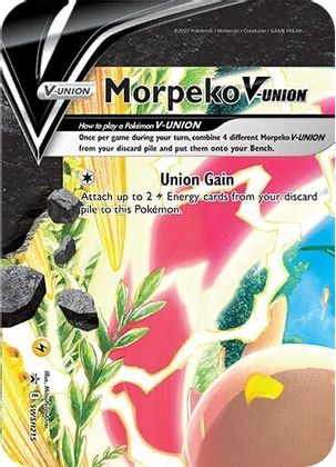 Morpeko V-UNION (SWSH215) [Sword & Shield: Black Star Promos] - Evolution TCG