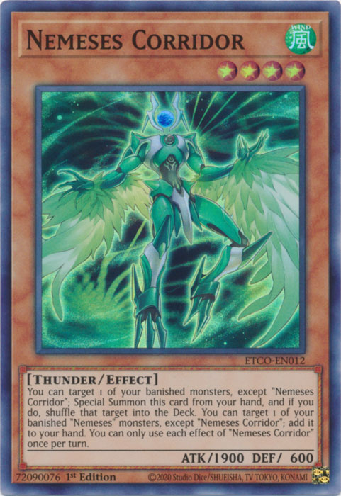 Nemeses Corridor [ETCO-EN012] Super Rare - Evolution TCG