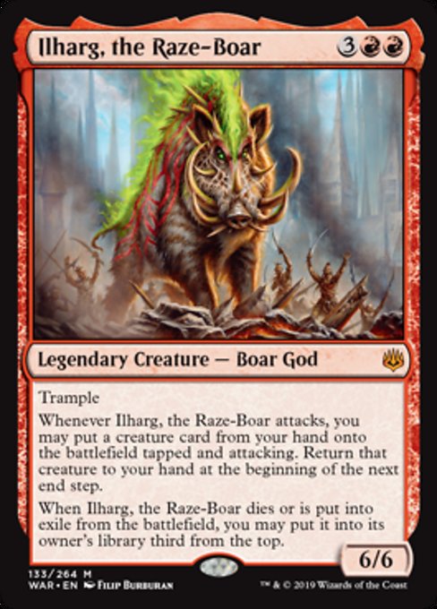 Ilharg, the Raze-Boar [War of the Spark] - Evolution TCG