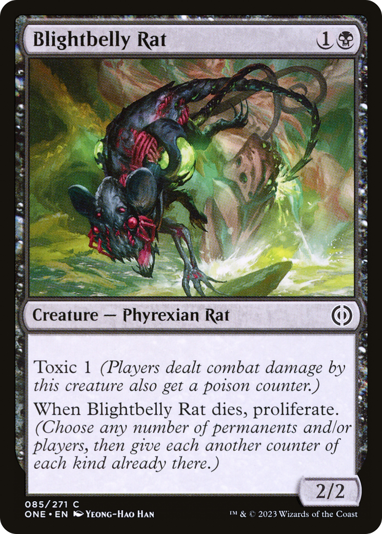 Blightbelly Rat [Phyrexia: All Will Be One] - Evolution TCG