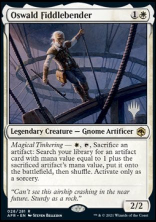 Oswald Fiddlebender (Promo Pack) [Dungeons & Dragons: Adventures in the Forgotten Realms Promos] - Evolution TCG