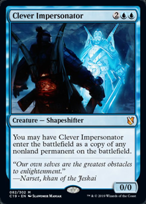 Clever Impersonator [Commander 2019] - Evolution TCG