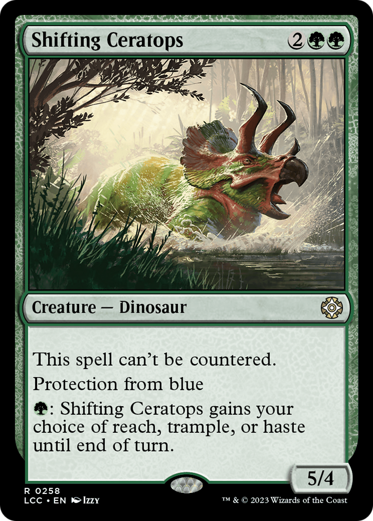 Shifting Ceratops [The Lost Caverns of Ixalan Commander] - Evolution TCG