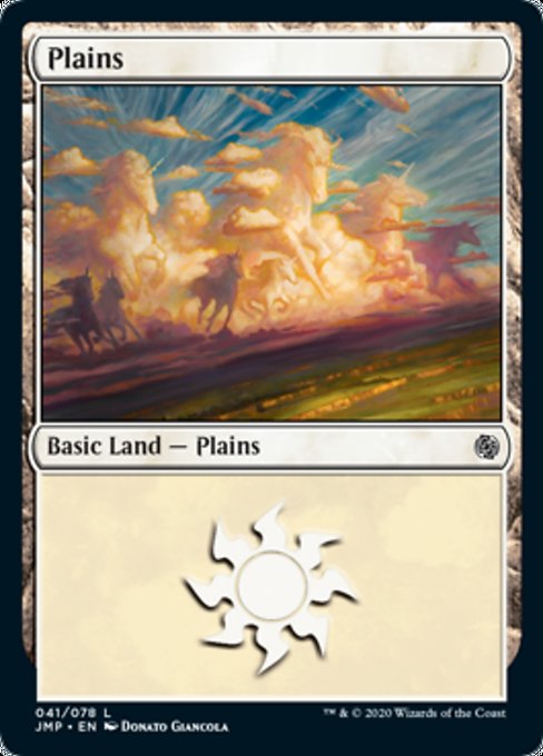 Plains (41) [Jumpstart] - Evolution TCG