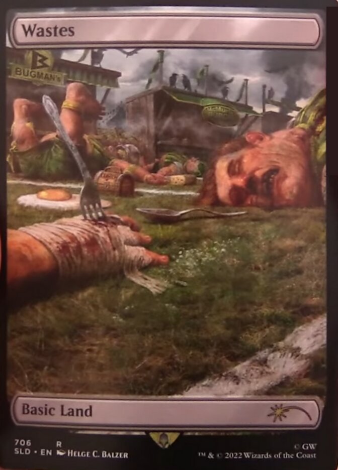 Wastes (706) (Extended Art) [Secret Lair Drop Promos] - Evolution TCG