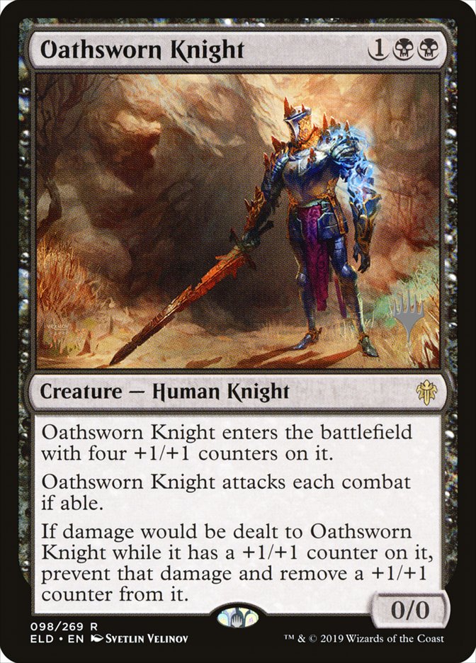 Oathsworn Knight (Promo Pack) [Throne of Eldraine Promos] - Evolution TCG