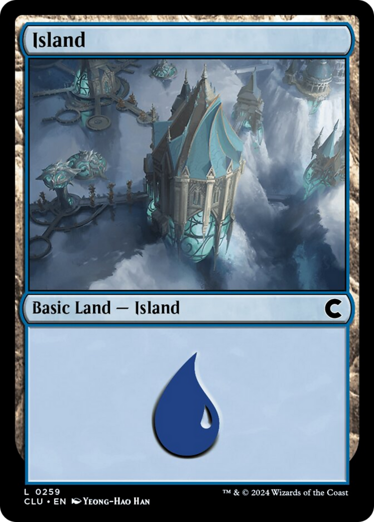 Island (0259) [Ravnica: Clue Edition] - Evolution TCG