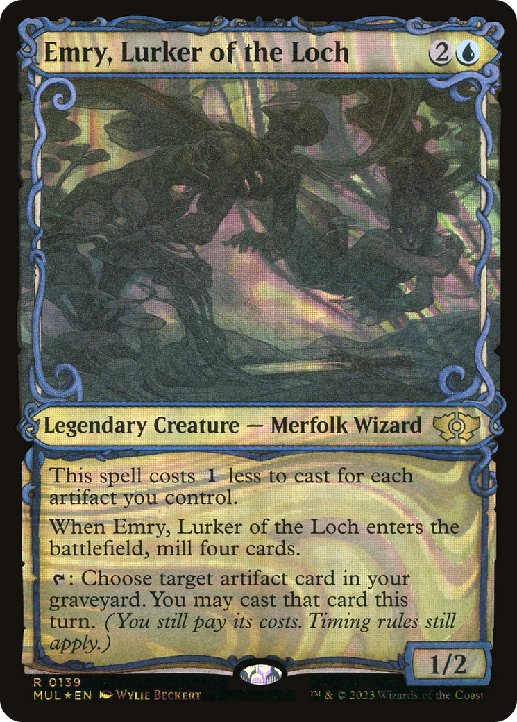 Emry, Lurker of the Loch (Halo Foil) [Multiverse Legends] - Evolution TCG