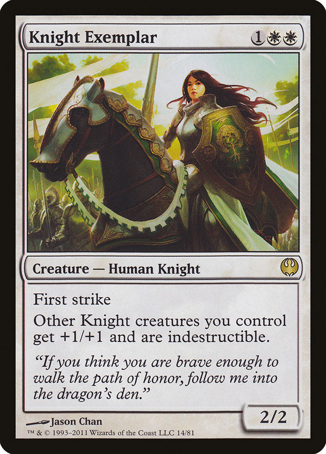 Knight Exemplar [Duel Decks: Knights vs. Dragons] - Evolution TCG