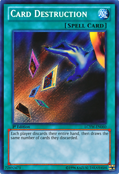 Card Destruction [LCYW-EN060] Secret Rare - Evolution TCG