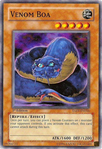 Venom Boa [TAEV-EN016] Common - Evolution TCG