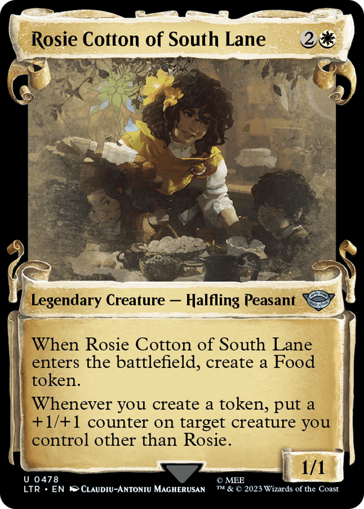 Rosie Cotton of South Lane [The Lord of the Rings: Tales of Middle-Earth Showcase Scrolls] - Evolution TCG