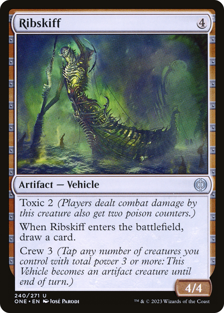 Ribskiff [Phyrexia: All Will Be One] - Evolution TCG