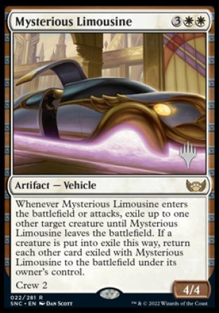 Mysterious Limousine (Promo Pack) [Streets of New Capenna Promos] - Evolution TCG