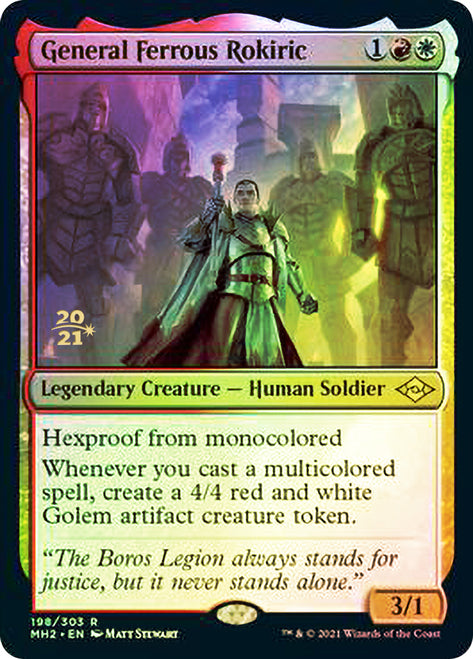 General Ferrous Rokiric [Modern Horizons 2 Prerelease Promos] - Evolution TCG