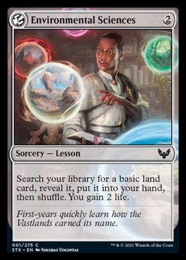 Environmental Sciences [Strixhaven: School of Mages] - Evolution TCG