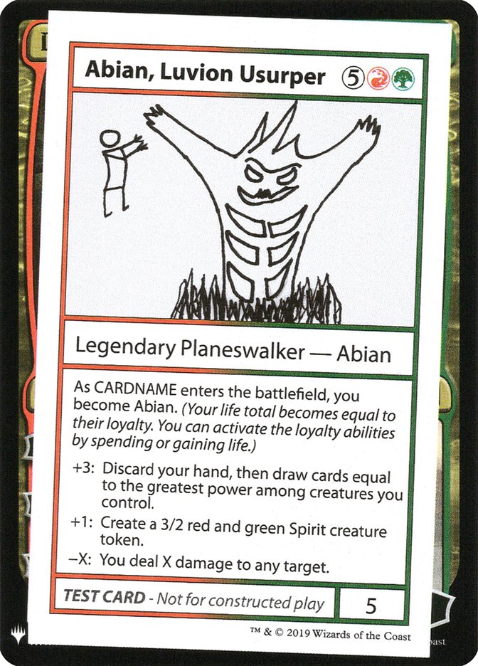 Abian, Luvion Usurper [Mystery Booster Playtest Cards] - Evolution TCG
