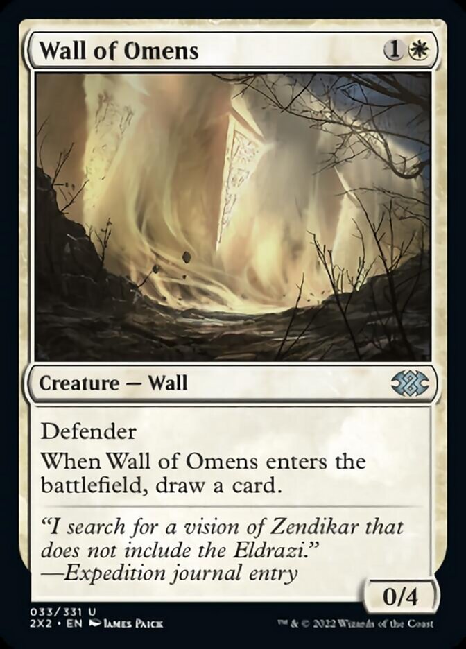 Wall of Omens [Double Masters 2022] - Evolution TCG