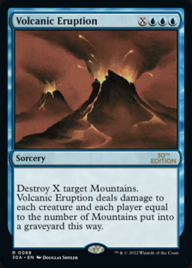 Volcanic Eruption [30th Anniversary Edition] - Evolution TCG