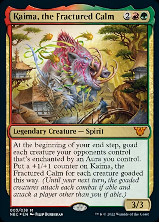 Kaima, the Fractured Calm [Kamigawa: Neon Dynasty Commander] - Evolution TCG