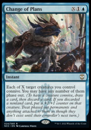 Change of Plans (Promo Pack) [Streets of New Capenna Commander Promos] - Evolution TCG