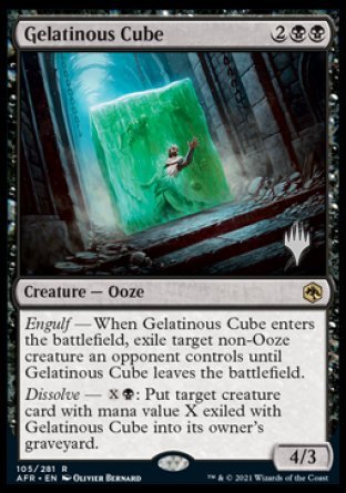 Gelatinous Cube (Promo Pack) [Dungeons & Dragons: Adventures in the Forgotten Realms Promos] - Evolution TCG