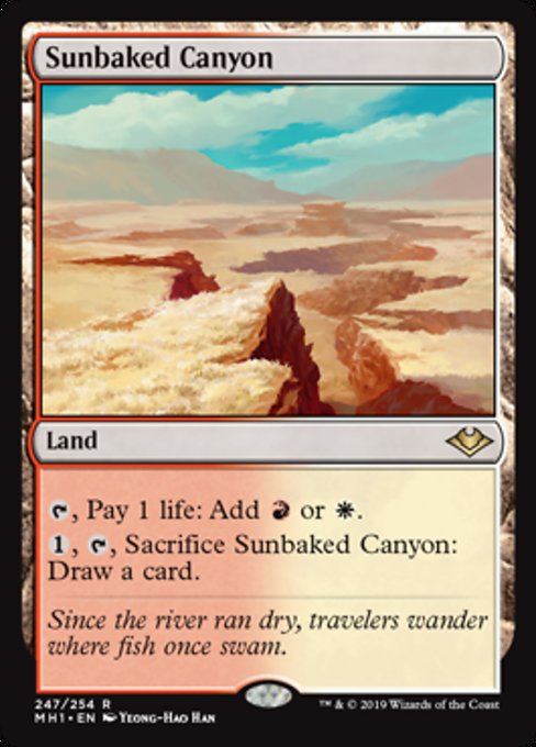 Sunbaked Canyon [Modern Horizons] - Evolution TCG