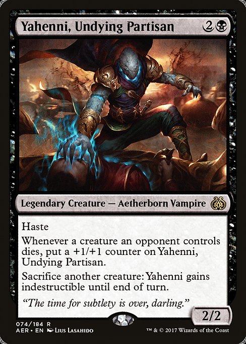 Yahenni, Undying Partisan [Aether Revolt] - Evolution TCG