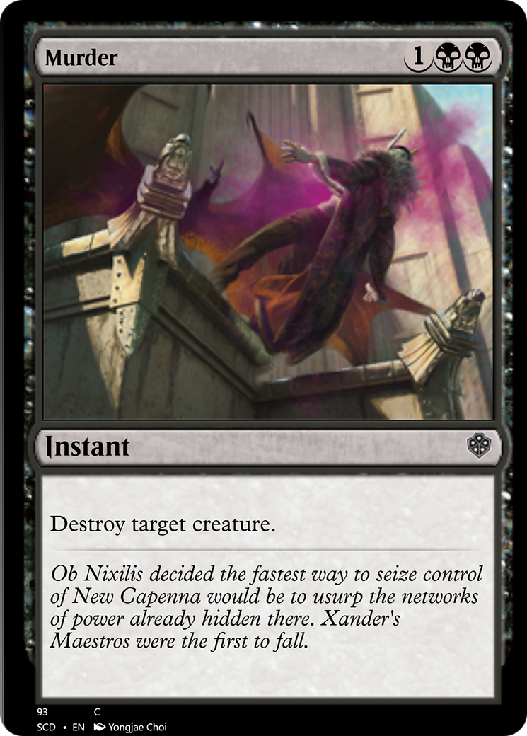 Murder [Starter Commander Decks] - Evolution TCG