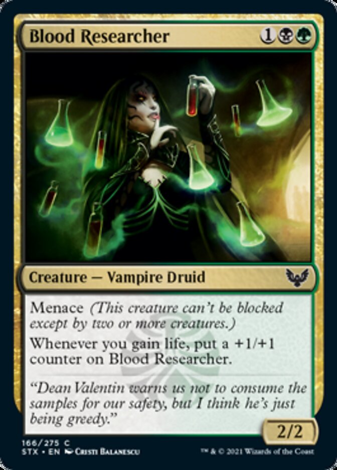 Blood Researcher [Strixhaven: School of Mages] - Evolution TCG