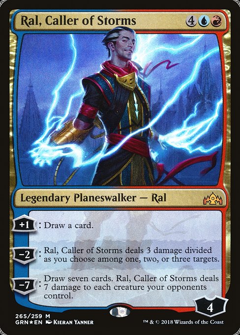 Ral, Caller of Storms [Guilds of Ravnica] - Evolution TCG