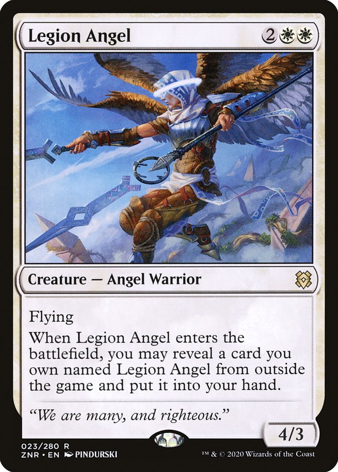 Legion Angel [Zendikar Rising] - Evolution TCG